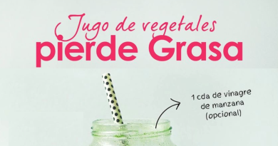 Jugo de vegetales Pierde Grasa