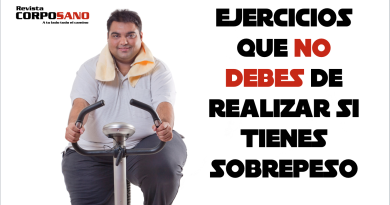 Ejercicios que no debes de realizar si tienes sobrepeso