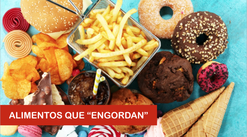 Alimentos que "engordan" (video)