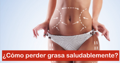 ¿Cómo perder grasa saludablemente?