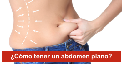 ¿Cómo tener un abdomen plano?