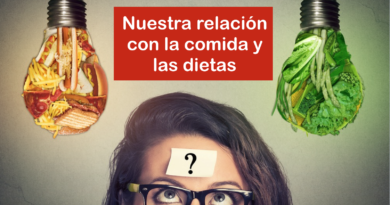 Nuestra relación con la comida y las dietas