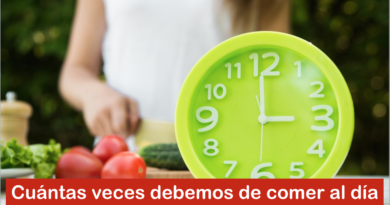 Cuántas veces debemos de comer al día