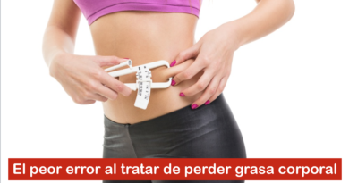 El peor error al tratar de perder grasa corporal