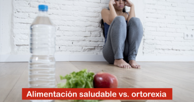 Alimentación saludable vs. ortorexia