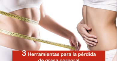 3 herramientas para la pérdida de grasa corporal