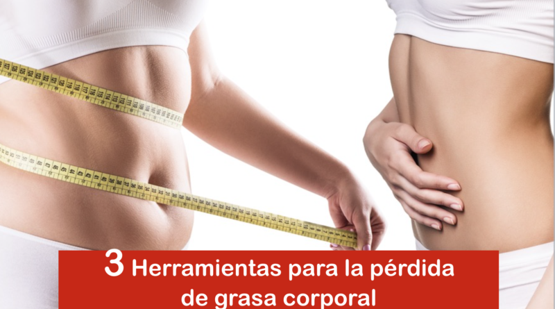 3 herramientas para la pérdida de grasa corporal