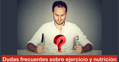 Dudas frecuentes sobre ejercicio y nutrición