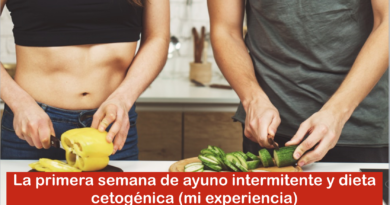 La primera semana de ayuno intermitente y dieta cetogénica. Mi experiencia