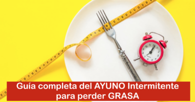 Guía completa del AYUNO Intermitente para perder GRASA