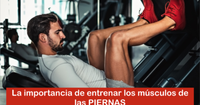 La importancia de entrenar los músculos de las PIERNAS